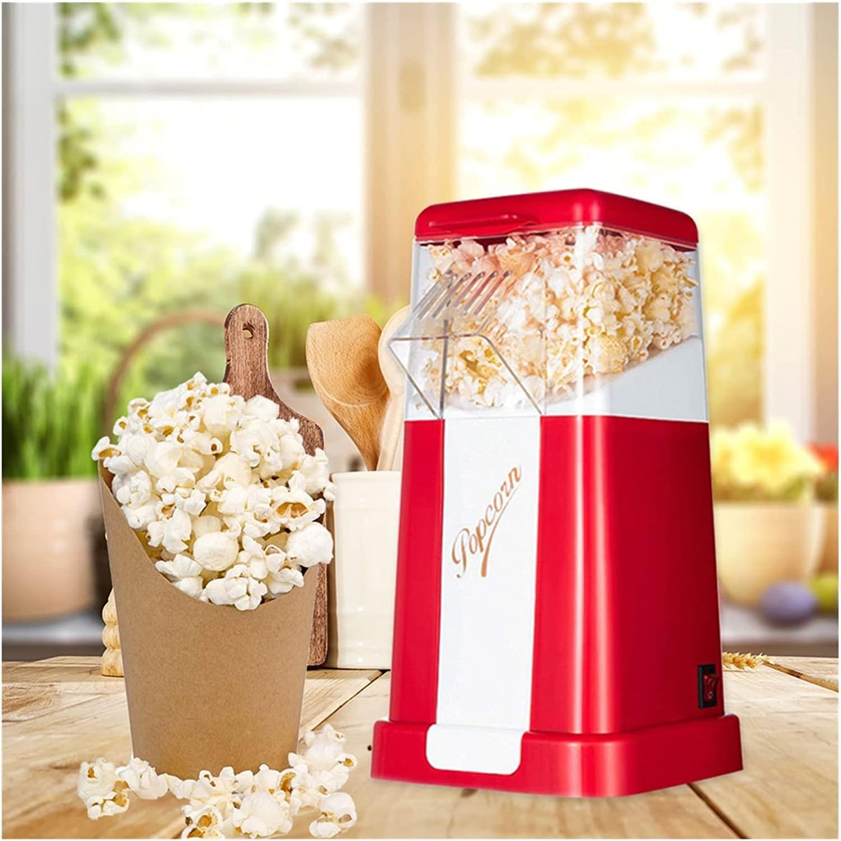 🍿 Máquina Automática de Palomitas de Maíz